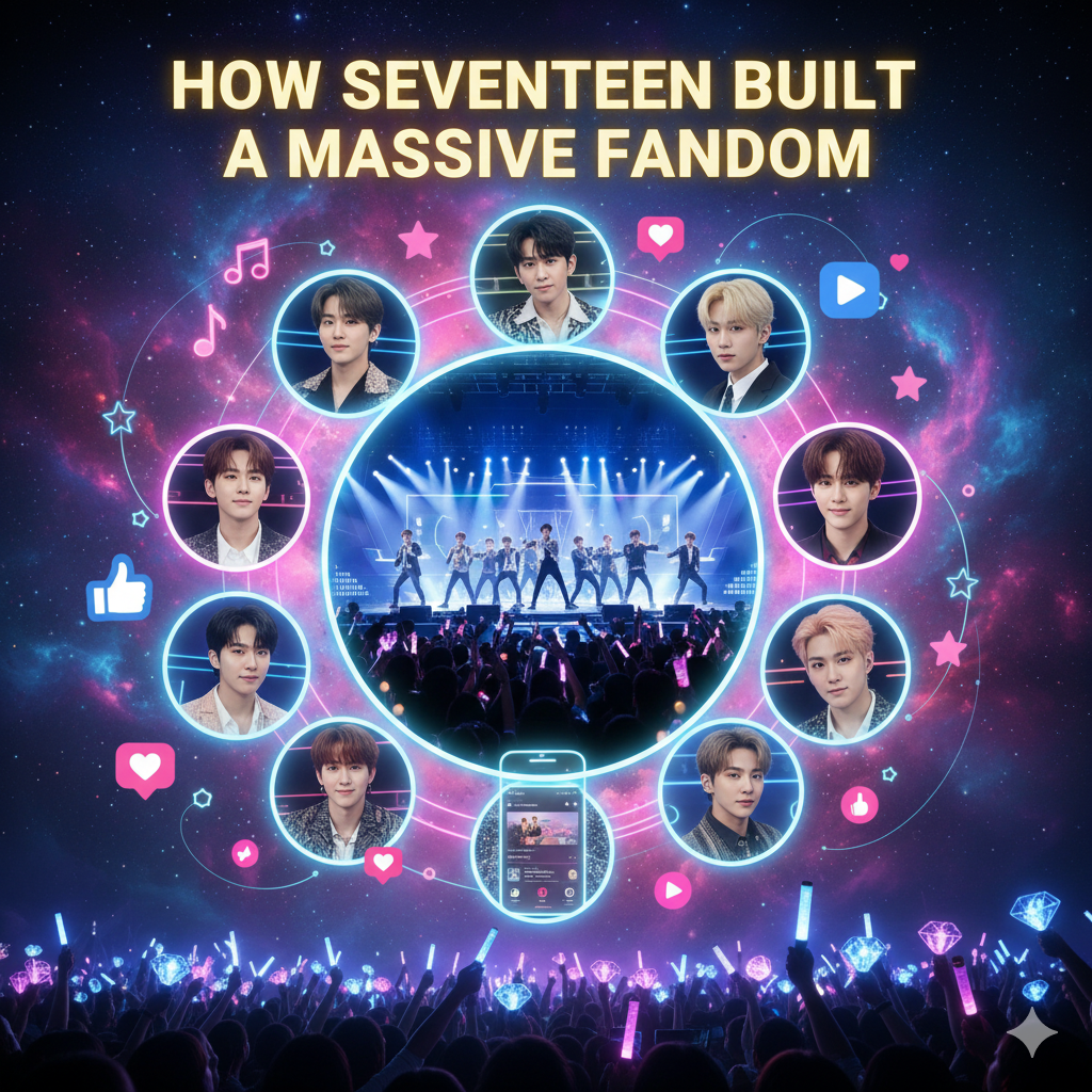 How SEVENTEEN Built a Massive Fandom