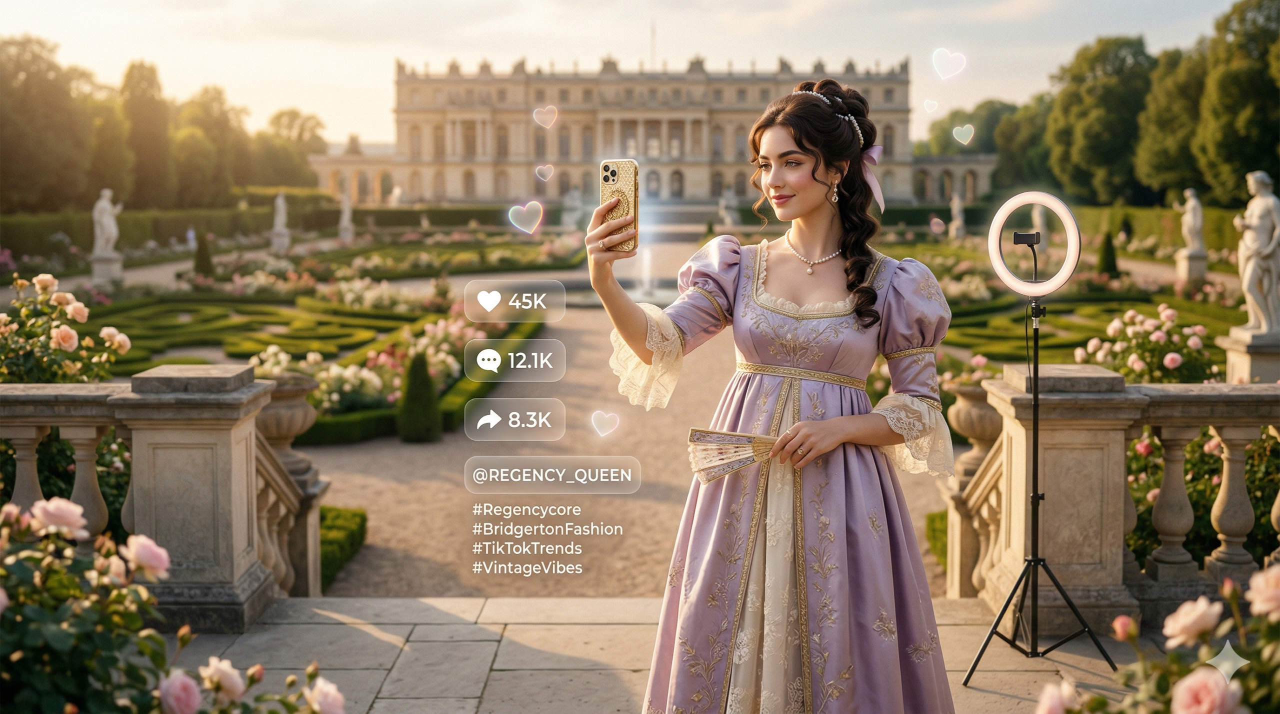 How Bridgerton Fashion Took Over TikTok