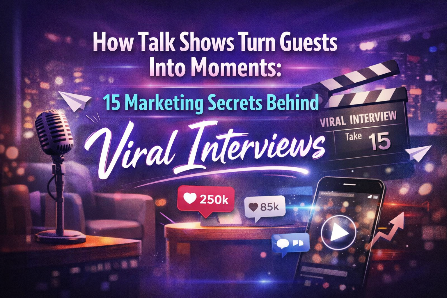 How Talk Shows Turn Guests Into Moments