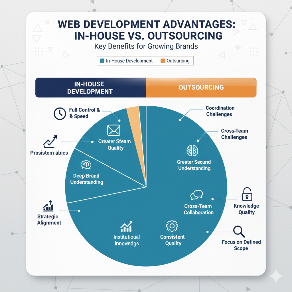 In-House Web Development vs. Outsourcing