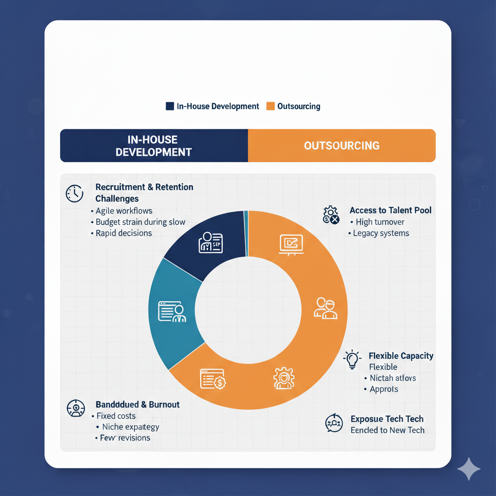 In-House Web Development vs. Outsourcing