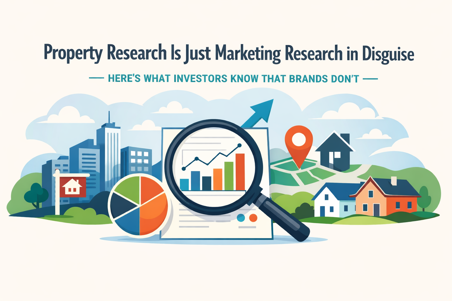 Property Research Is Just Marketing Research in Disguise — Here's What Investors Know That Brands Don't