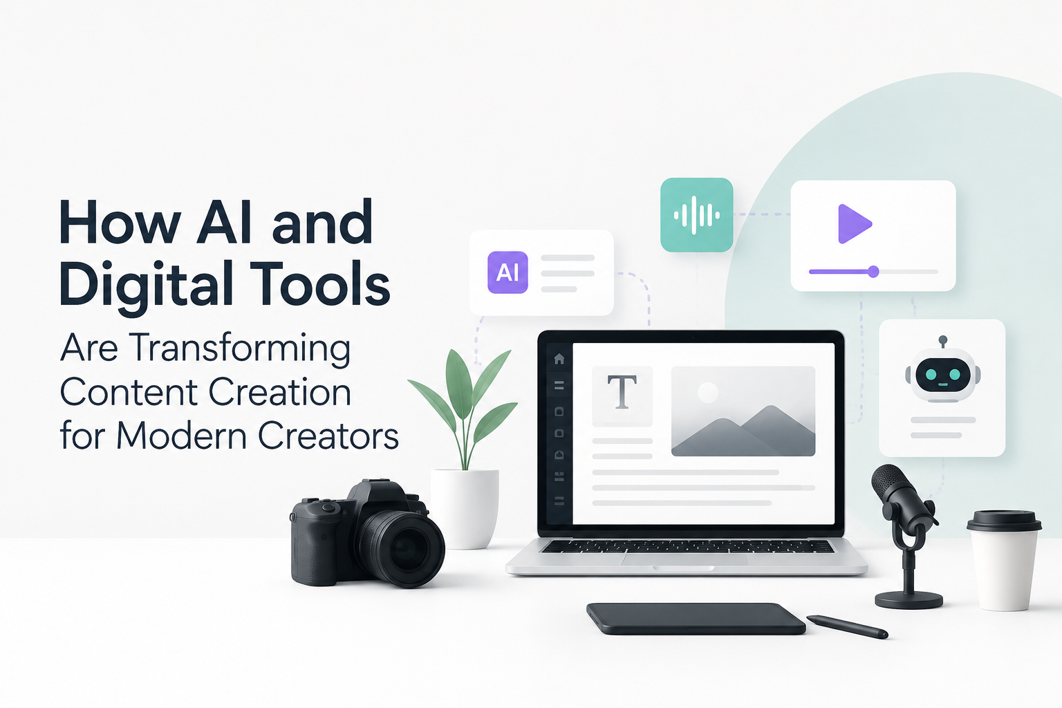 How AI and Digital Tools Are Transforming Content Creation for Modern Creators