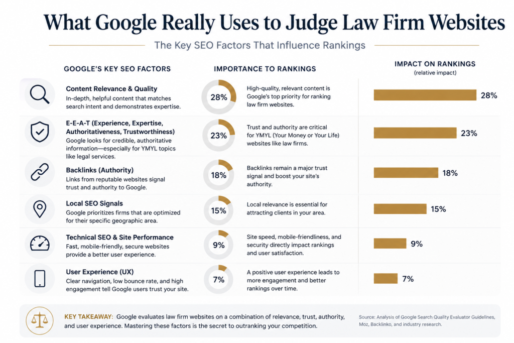 Aug 3, 2026, 11_50_12 AM SEO for Lawyers: The Secret Standard Google Uses to Judge Law Firm Websites